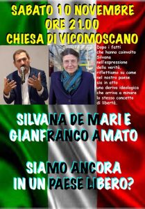 Oggi conferenza a Vicomoscano Silvana De Mari Community