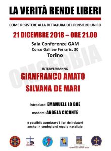 Venerdì 21 dicembre alla GAM Silvana de Mari Community