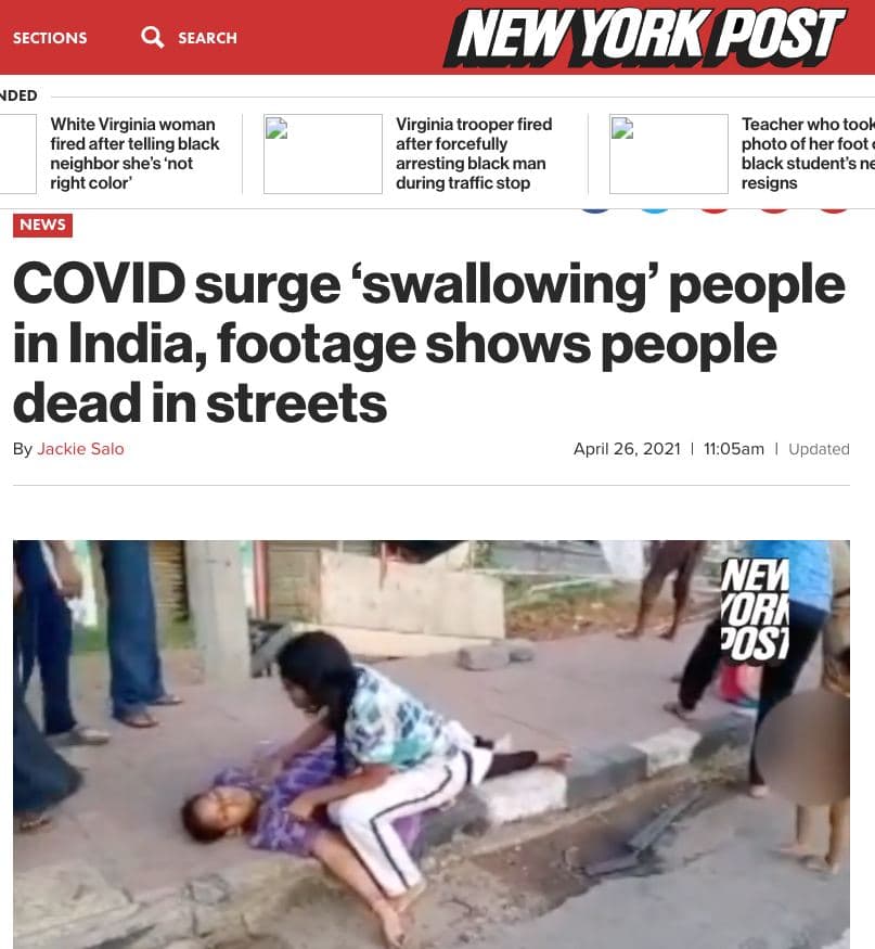 Terrorismo mediatico in India - Silvana De Mari Community